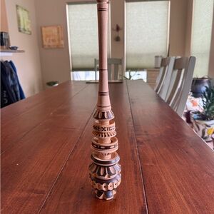 MEXICANA Handcrafted Wooden Whisk for traditional Hot Chocolate